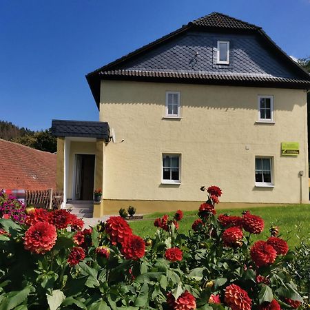 Ferienwohnung Paulinzella 9 Inklusive Parkplatz Und Wlan Exteriör bild