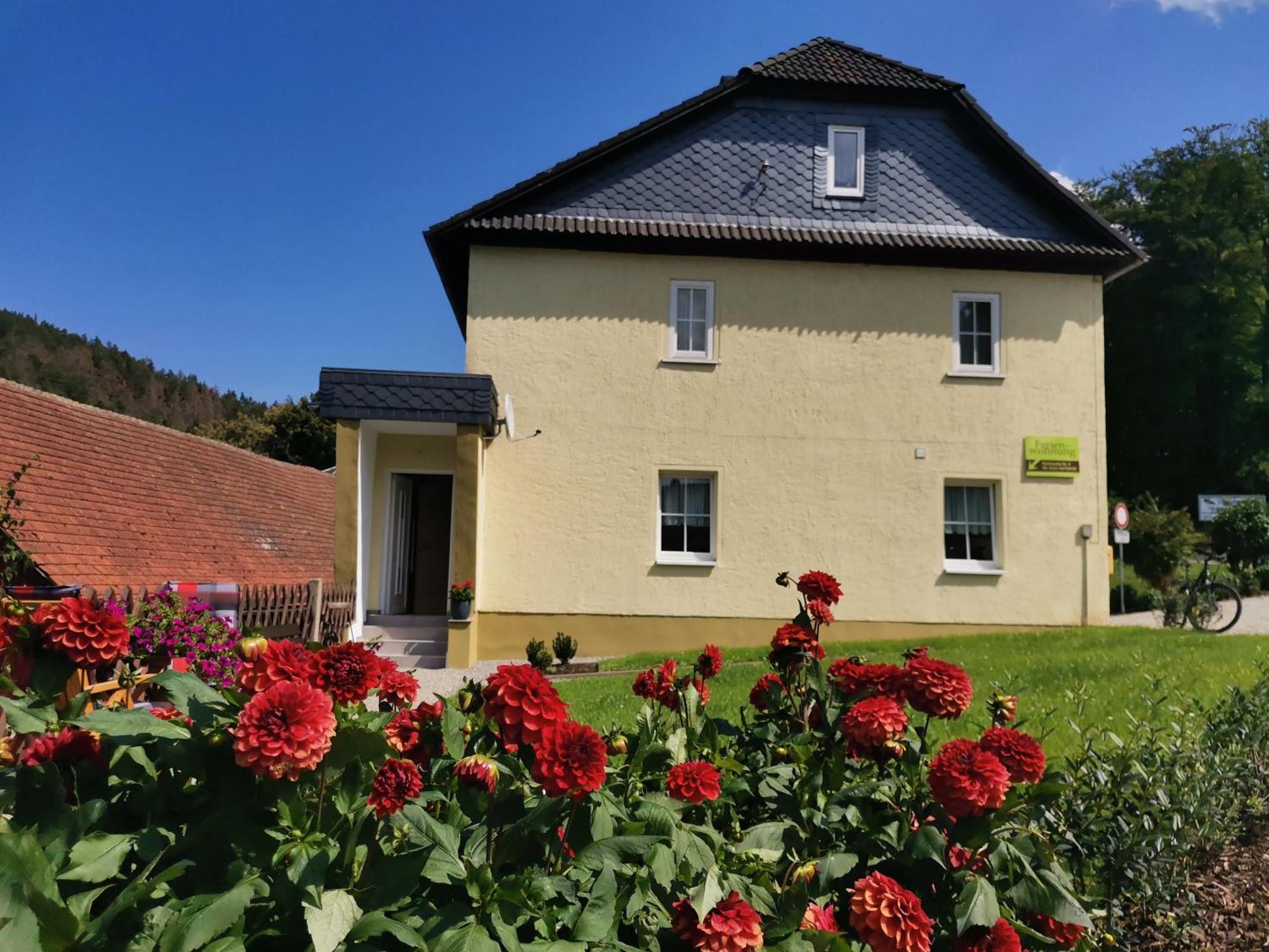 Ferienwohnung Paulinzella 9 Inklusive Parkplatz Und Wlan Exteriör bild
